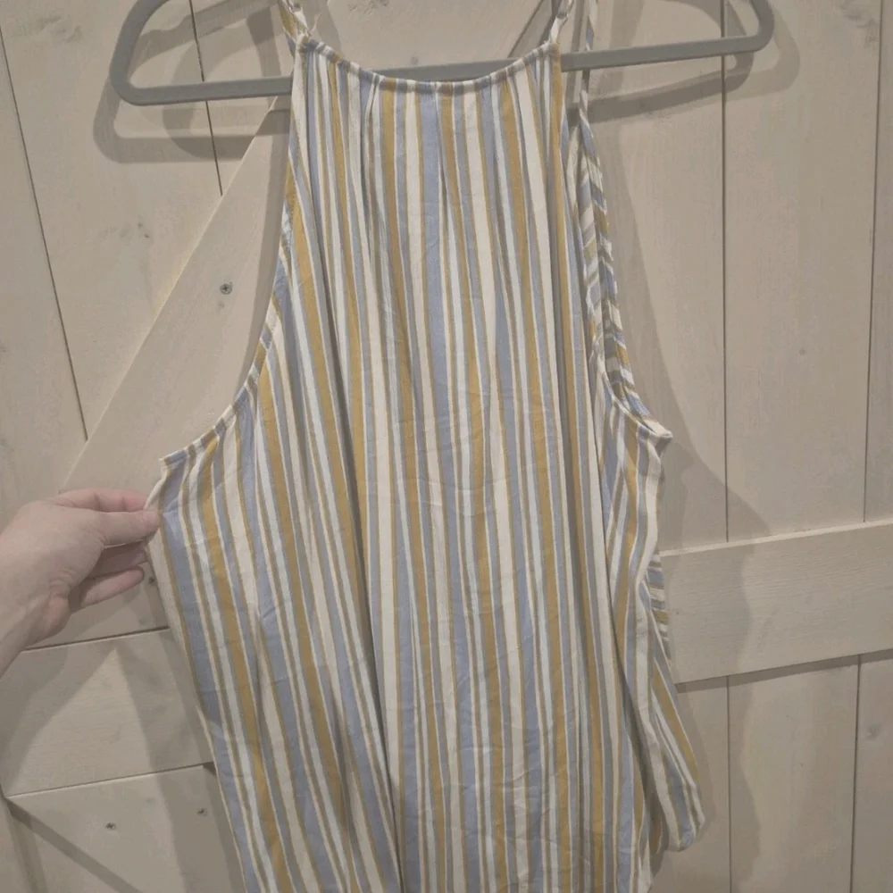 New MARKET & SPRUCE XXL Multicolor Mac Striped Surplice Top Women - Picture 4 of 4